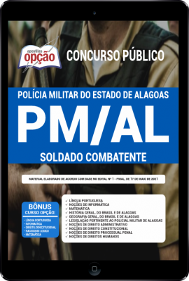 Apostila PM-AL em PDF Soldado Combatente