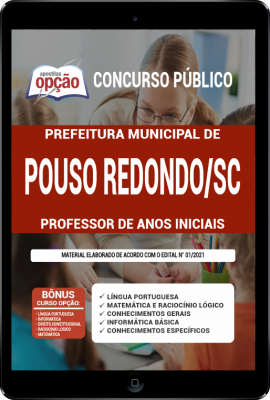 Apostila Prefeitura de Pouso Redondo - SC em PDF - Professor de Anos Iniciais