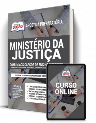 Apostila Ministério da Justiça - Comum aos Cargos de Ensino Superior