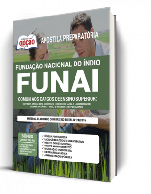 Apostila FUNAI - Comum aos Cargos de Ensino Superior