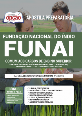 Apostila FUNAI - Comum aos Cargos de Ensino Superior