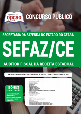 Apostila SEFAZ-CE - Auditor Fiscal da Receita Estadual