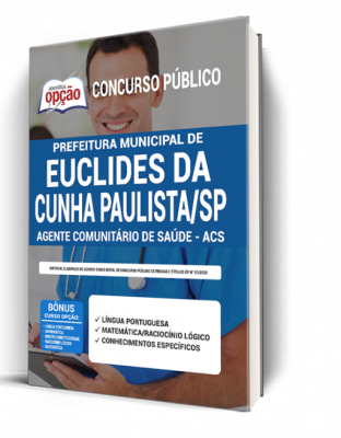 Apostila Prefeitura de Euclides da Cunha Paulista - SP - Agente Comunitário de Saúde - ACS