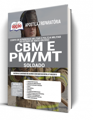Apostila CBM-MT e PM-MT - Soldado