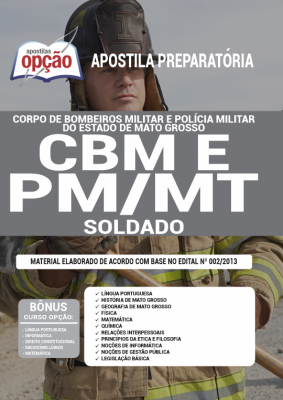 Apostila CBM-MT e PM-MT - Soldado