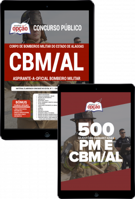 Combo Digital CBM-AL em PDF Aspirante-a-Oficial Bombeiro Militar (Apostila Digital + E-book Questões)