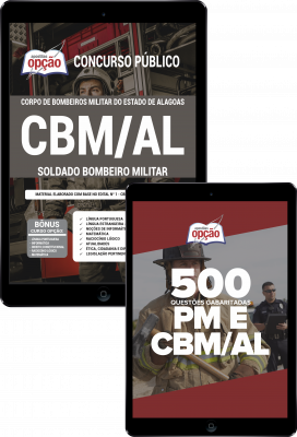 Combo CBM-AL Soldado Bombeiro Militar