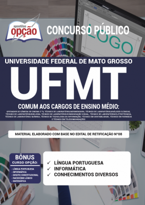 Apostila UFMT-MT - Comum aos Cargos de Ensino Médio