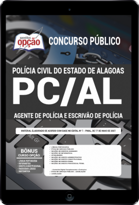 Apostila PC-AL em PDF - Agente de Polícia e Escrivão de Polícia