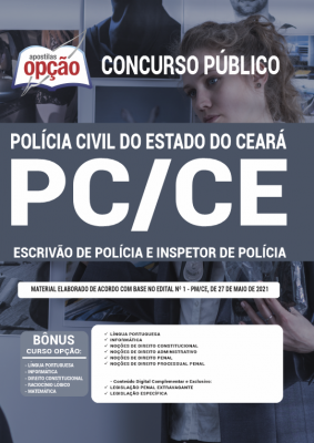 Apostila PC-CE - Escrivão de Polícia e Inspetor de Polícia Civil