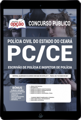 Apostila PC-CE em PDF - Escrivão de Polícia e Inspetor de Polícia Civil