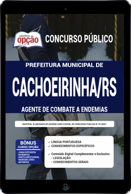 Apostila Prefeitura de Cachoeirinha - RS em PDF - Agente de Combate a Endemias