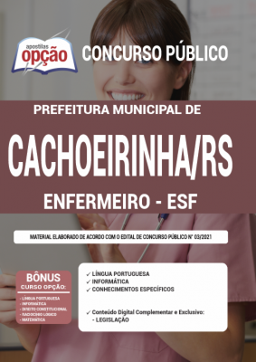 Apostila Prefeitura de Cachoeirinha - RS - Enfermeiro - ESF