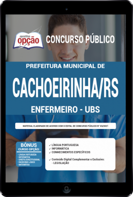 Apostila Prefeitura de Cachoeirinha - RS em PDF - Enfermeiro – UBS