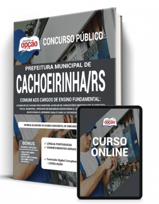 Apostila Prefeitura de Cachoeirinha - RS - Comum aos Cargos de Ensino Fundamental