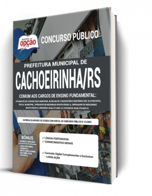 Apostila Prefeitura de Cachoeirinha - RS - Comum aos Cargos de Ensino Fundamental