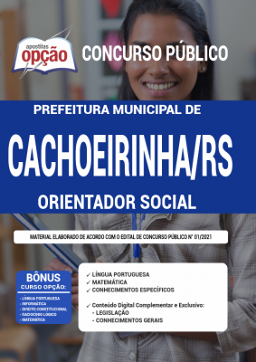 Apostila Prefeitura de Cachoeirinha - RS - Orientador Social