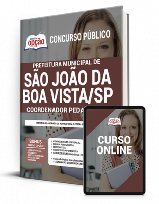 Apostila Prefeitura de São João da Boa Vista - SP - Coordenador Pedagógico