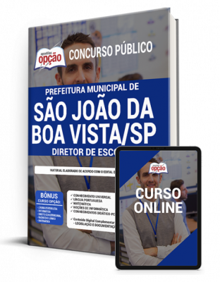 Apostila Prefeitura de São João da Boa Vista - SP - Diretor de Escola