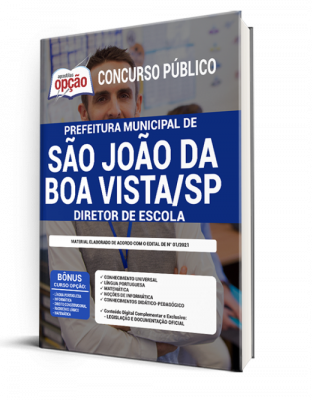 Apostila Prefeitura de São João da Boa Vista - SP - Diretor de Escola