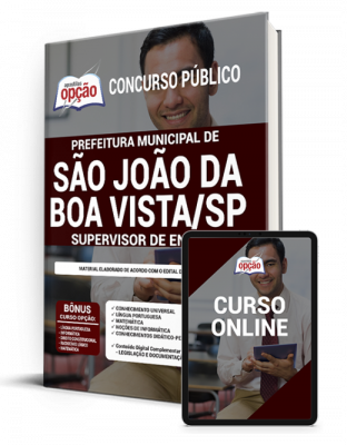 Apostila Prefeitura de São João da Boa Vista - SP - Supervisor de Ensino