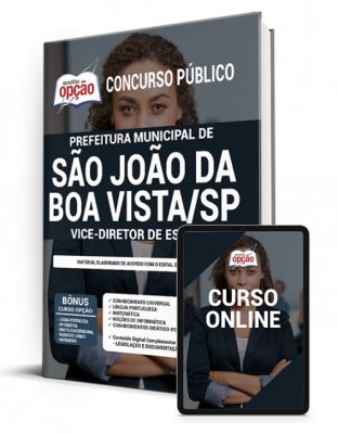 Apostila Prefeitura de São João da Boa Vista - SP - Vice-Diretor de Escola