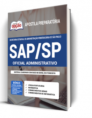 Apostila SAP-SP - Oficial Administrativo