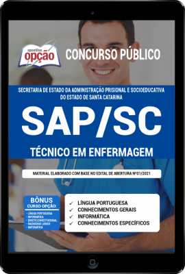 Apostila SAP-SC em PDF - Técnico em Enfermagem