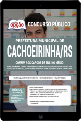 Apostila Prefeitura de Cachoeirinha - RS em PDF - Comum aos Cargos de Ensino Médio