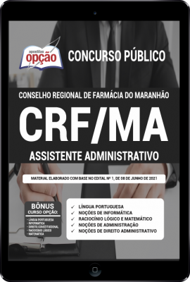 Apostila CRF-MA em PDF - Assistente Administrativo