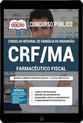 Apostila CRF-MA em PDF - Farmacêutico Fiscal