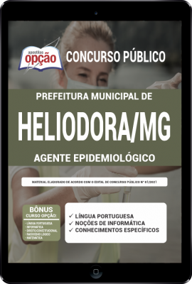 Apostila Prefeitura de Heliodora - MG em PDF - Agente Epidemiológico