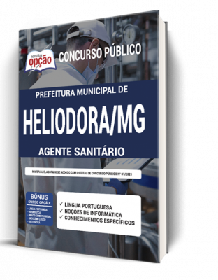 Apostila Prefeitura de Heliodora - MG - Agente Sanitário