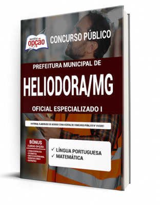 Apostila Prefeitura de Heliodora - MG - Oficial Especializado I