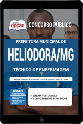 Apostila Prefeitura de Heliodora - MG em PDF - Técnico de Enfermagem