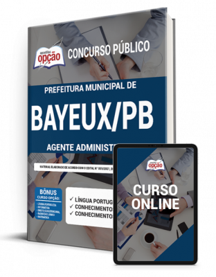 Apostila Prefeitura de Bayeux - PB - Agente Administrativo