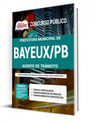 Apostila Prefeitura de Bayeux - PB - Agente de Trânsito