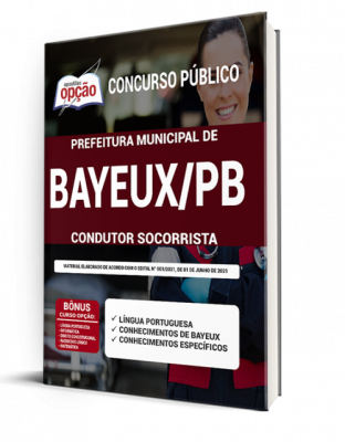 Apostila Prefeitura de Bayeux - PB - Condutor Socorrista