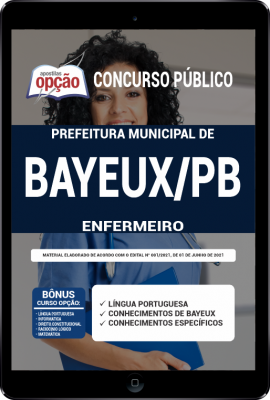Apostila Prefeitura de Bayeux - PB em PDF - Enfermeiro