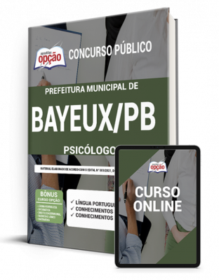 Apostila Prefeitura de Bayeux - PB - Psicólogo