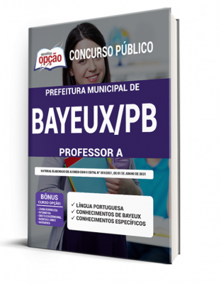 Apostila Prefeitura de Bayeux - PB - Professor A