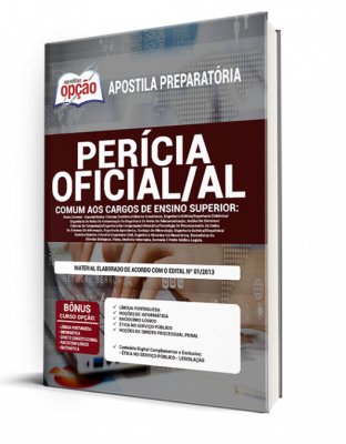 Apostila Perícia Oficial - AL - Comum aos Cargos de Ensino Superior