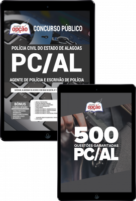 Combo PC-AL - Agente de Polícia e Escrivão de Polícia