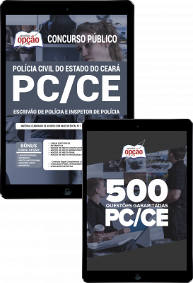 Combo PC-CE - Escrivão de Polícia e Inspetor de Polícia Civil
