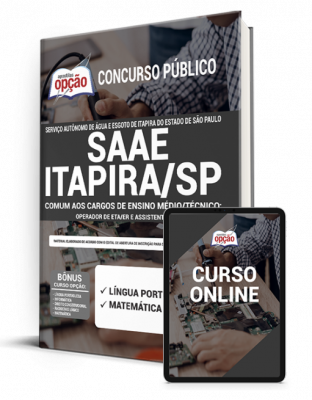 Apostila SAAE Itapira - SP - Cargos de Ensino Médio