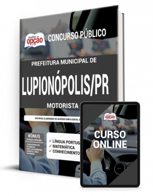 Apostila Prefeitura de Lupionópolis - PR - Motorista