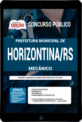 Apostila Prefeitura de Horizontina - RS em PDF - Mecânico
