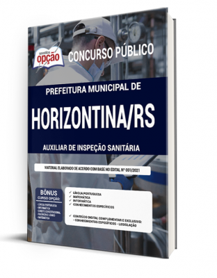 Apostila Prefeitura de Horizontina - RS - Auxiliar de Inspeção Sanitária