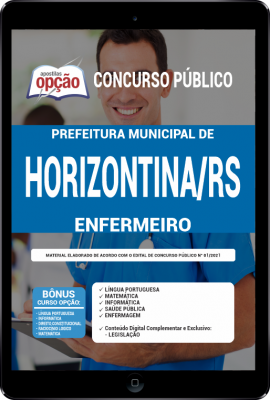 Apostila Prefeitura de Horizontina - RS em PDF - Enfermeiro