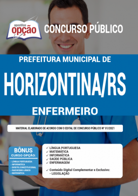 Apostila Prefeitura de Horizontina - RS - Enfermeiro